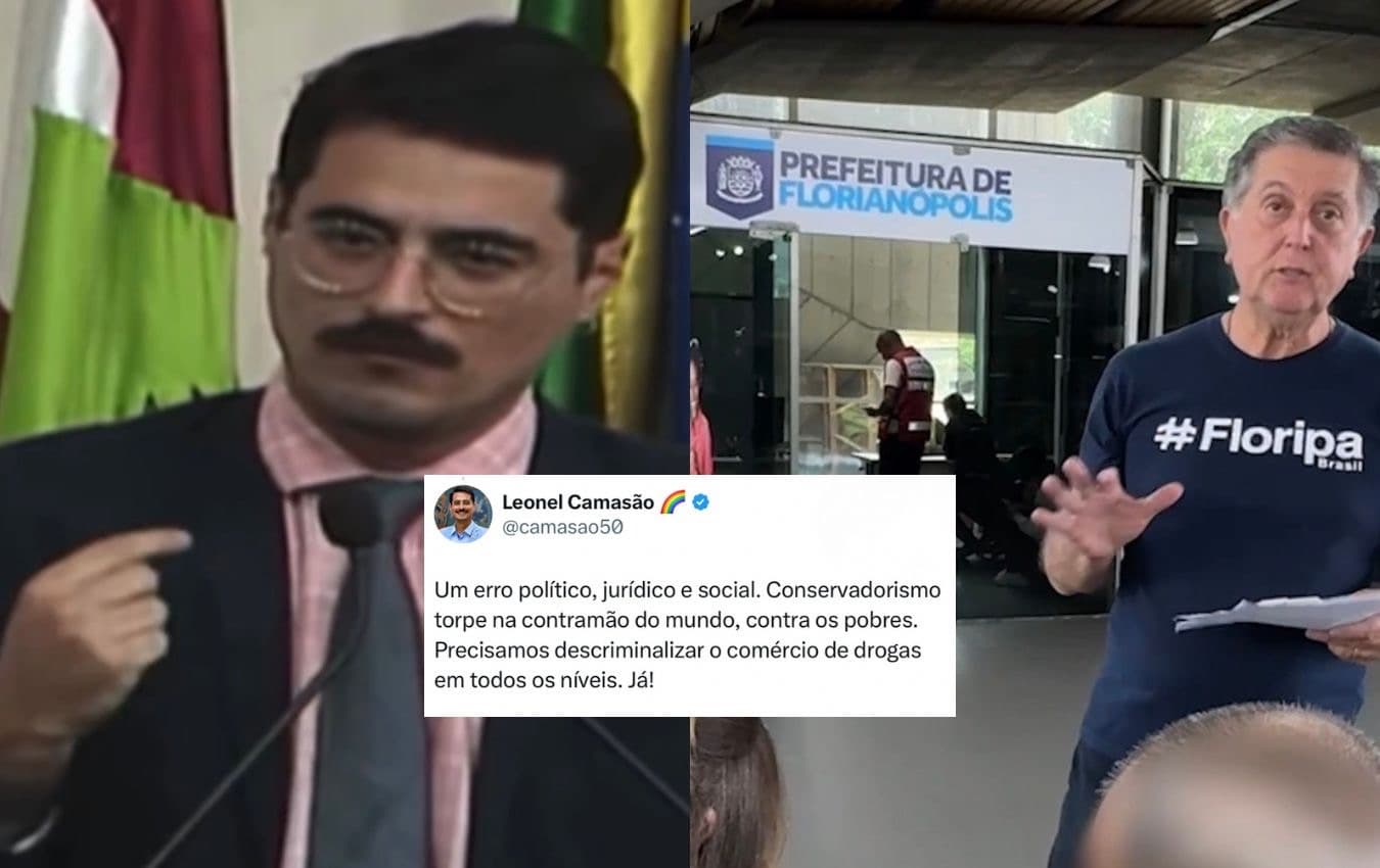 Vereador que quer liberar comércio de drogas e acabar com a PM denúncia Topázio por “controle migratório”