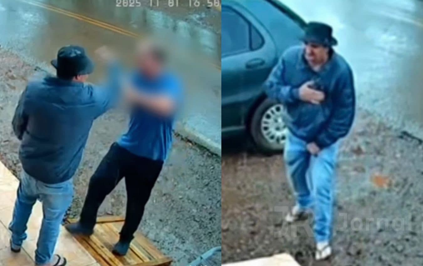 Idoso morto após fazer provocações em SC deu tapa na cara de homem minutos antes