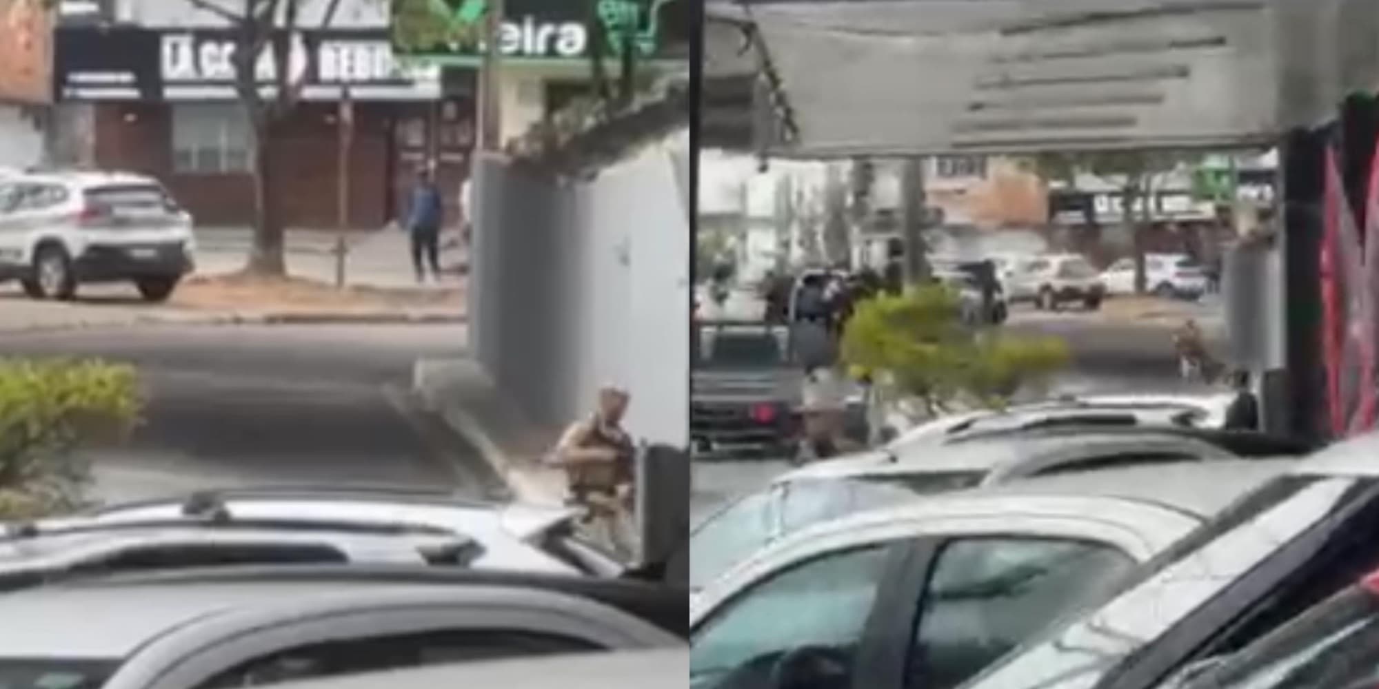URGENTE: Criminoso armado reage a abordagem e troca tiros na Grande Florianópolis