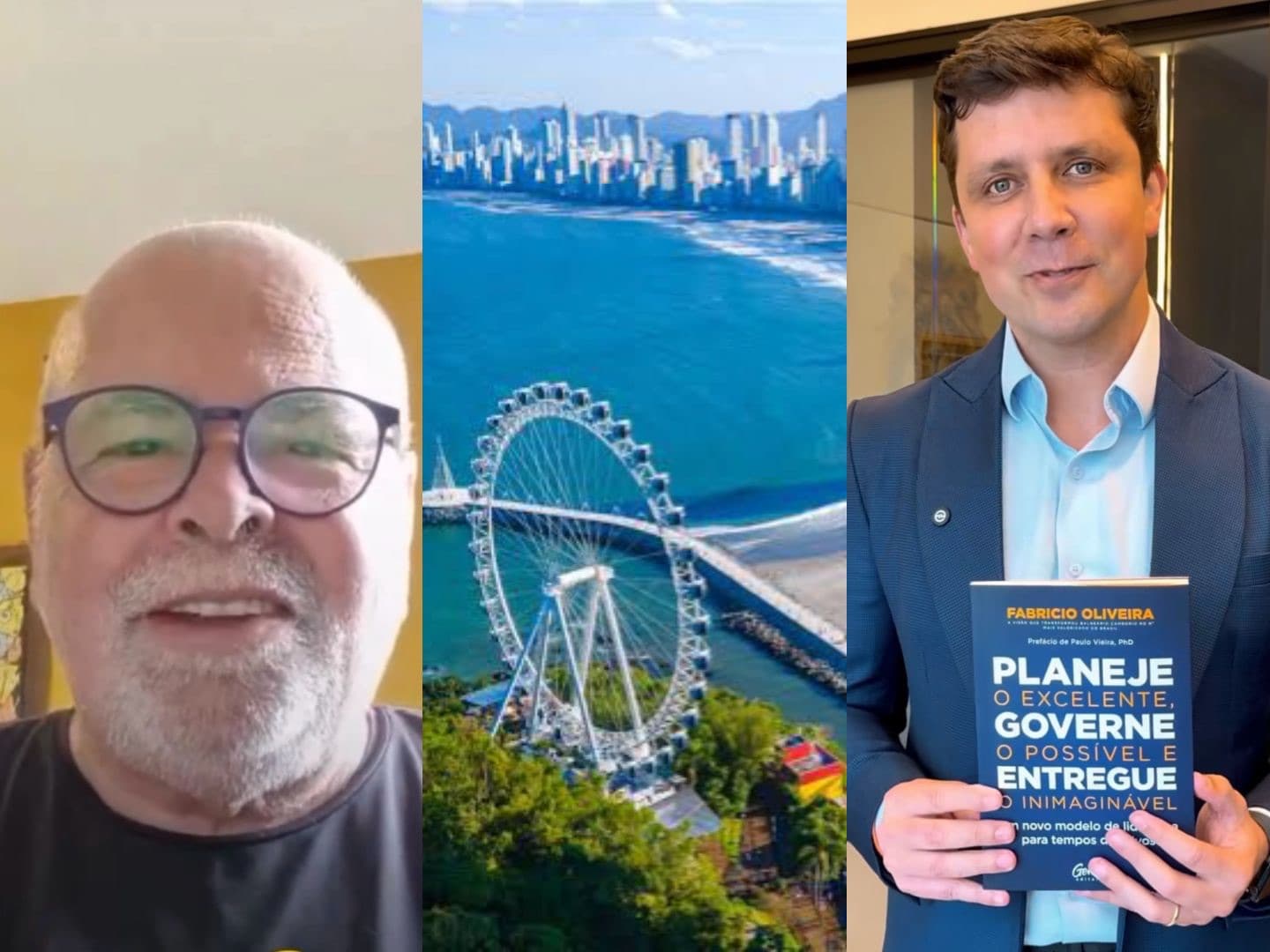 “Cagou a praia”: jornalista detona ex-prefeito de BC após Fabrício lançar livro sobre administração