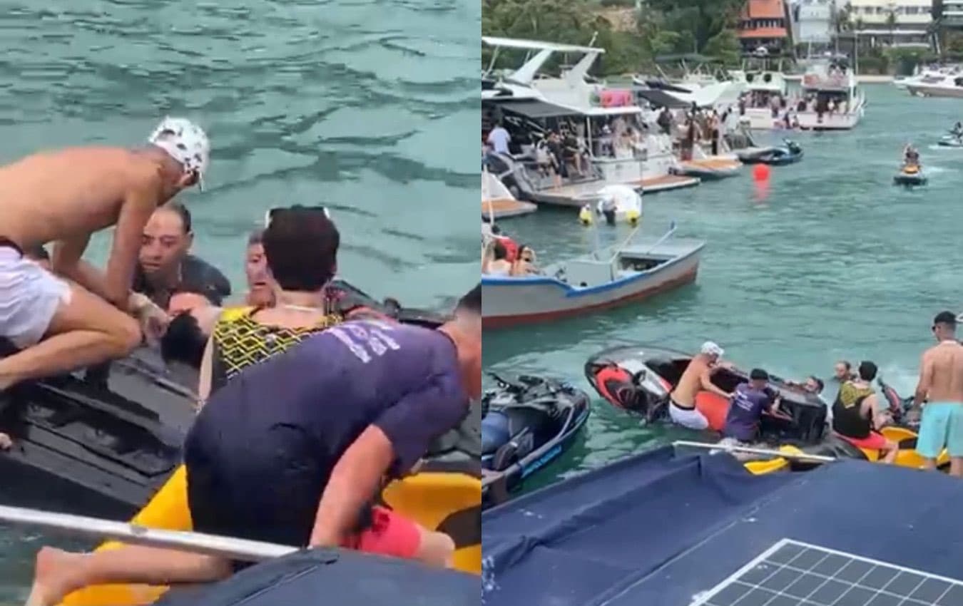 “É milagre estar viva”: mulher mergulha e é sugada pelo motor de jetski no Caixa D”Aço