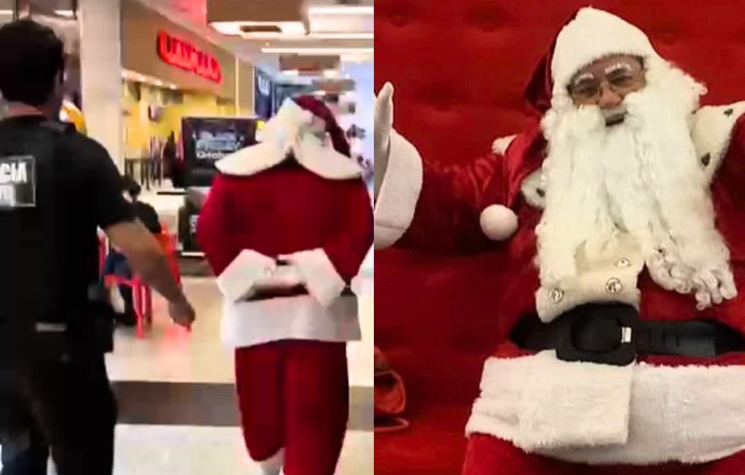 Papai Noel pedófilo: Polícia Civil prende estuprador que atuava em shopping de SC