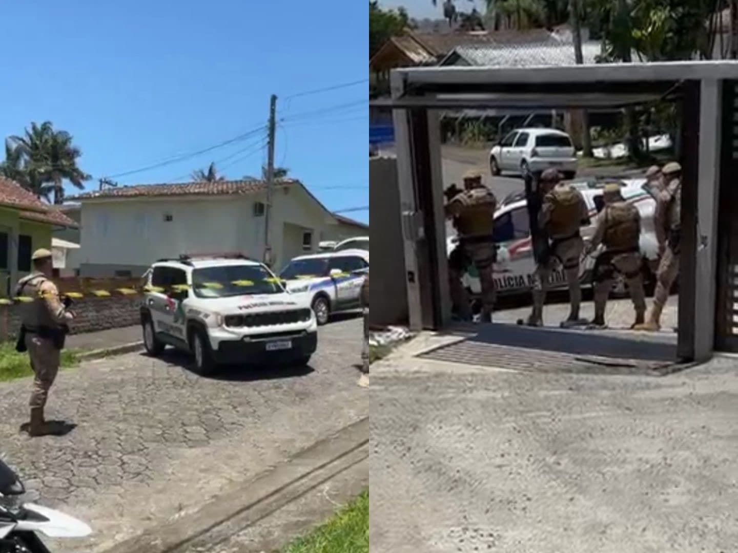 URGENTE: Filho é neutralizado pela PMSC após matar mãe e irmã