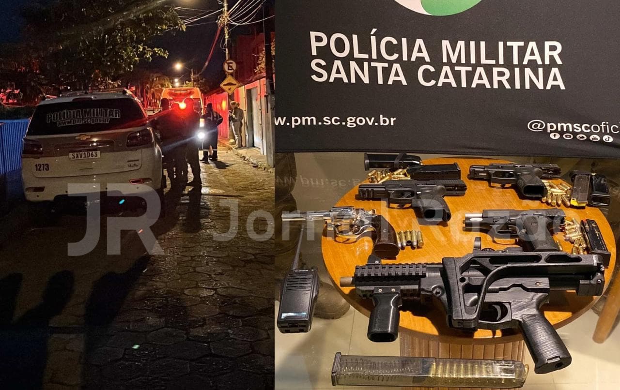 URGENTE: PMSC neutraliza quatro criminosos em confronto em Florianópolis