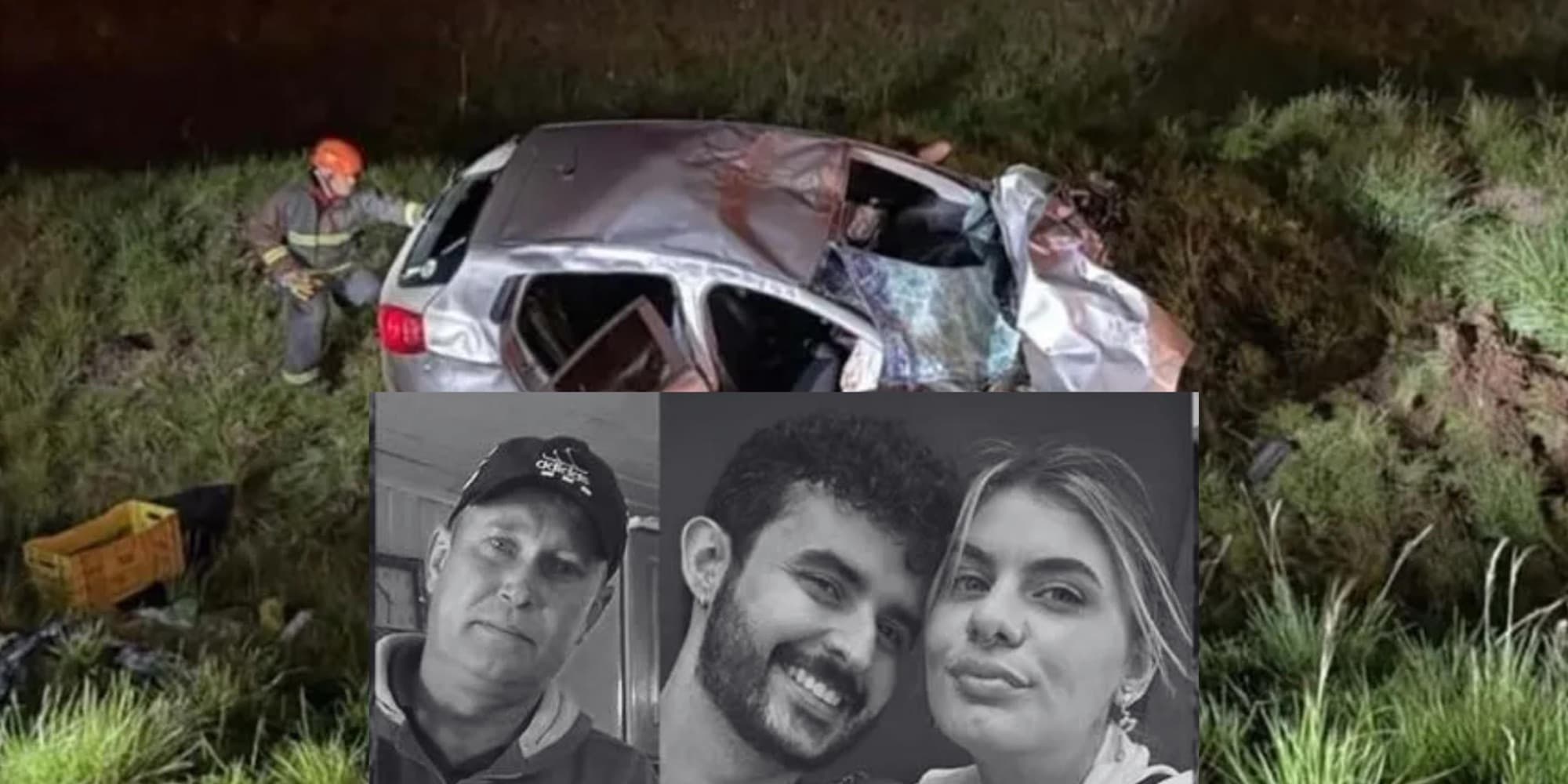 Casal catarinense morre em trágico acidente com moto em RS