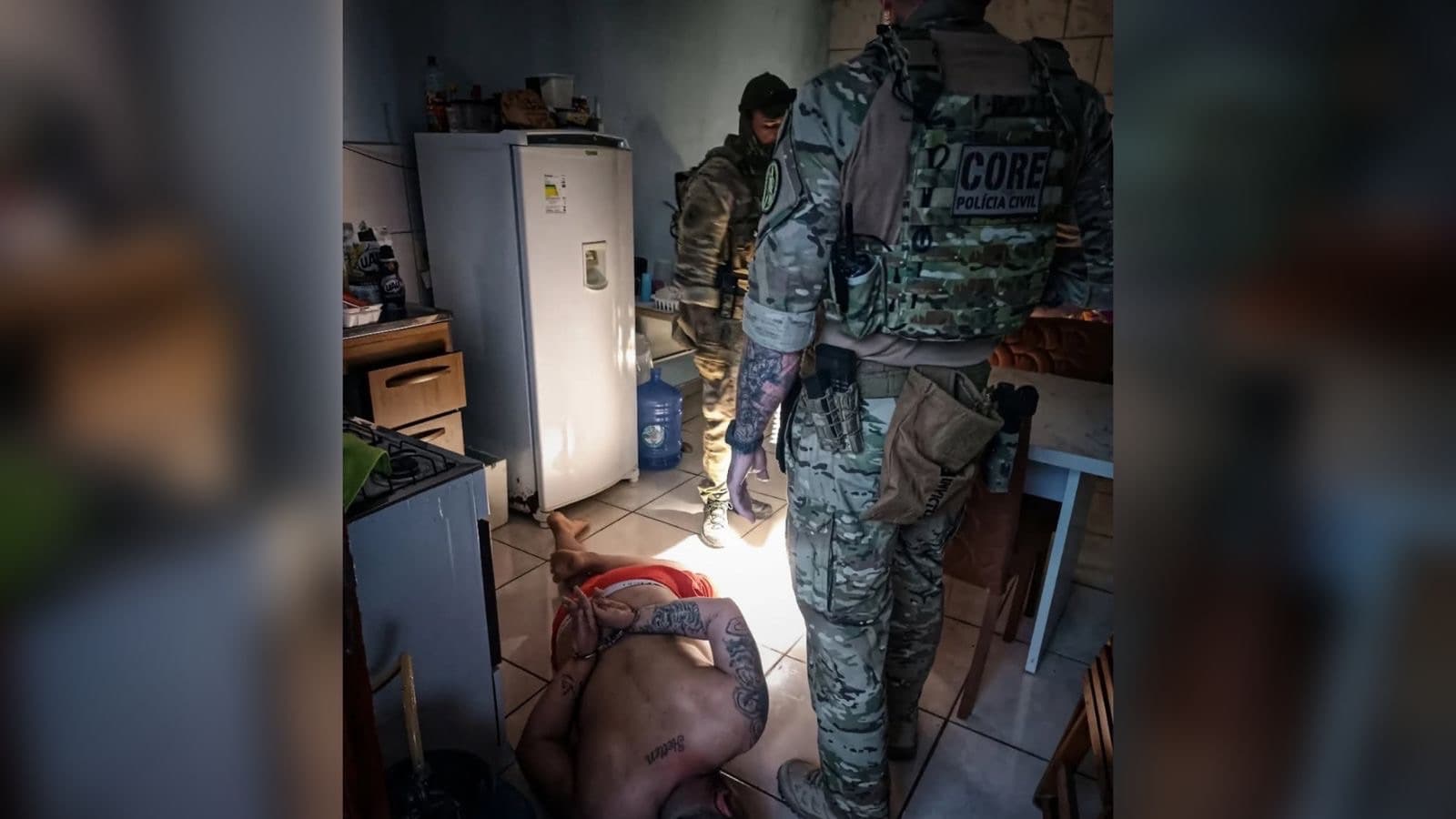 Líder de facção foragido do Pará é capturado em operação da CORE em Palhoça