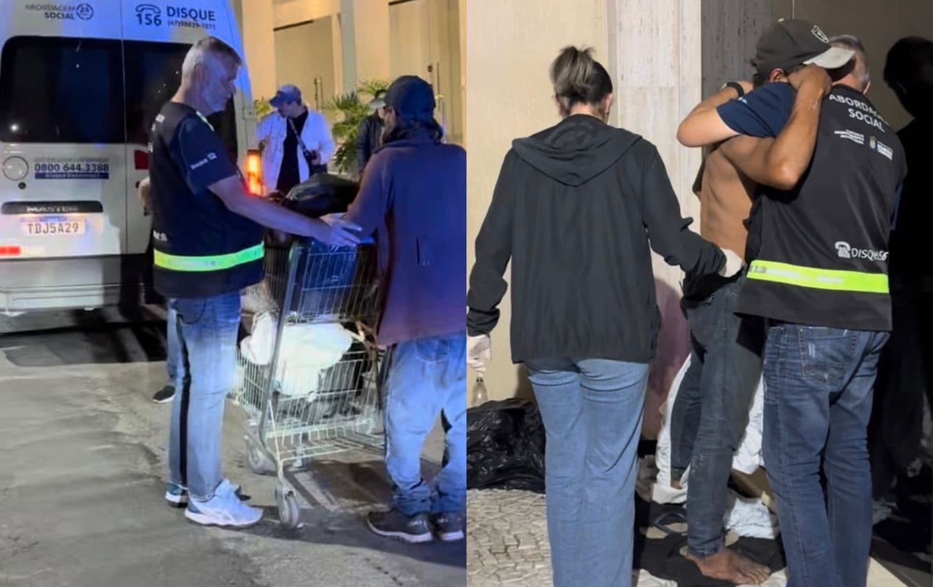 Balneário Camboriú interna primeiros moradores de rua e promete “fazer a limpa”