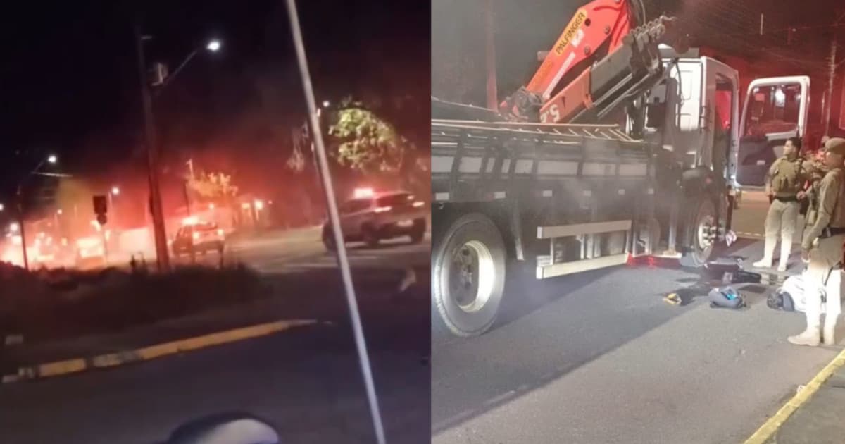 Criminosos são presos após fuga cinematográfica com caminhão roubado em SC