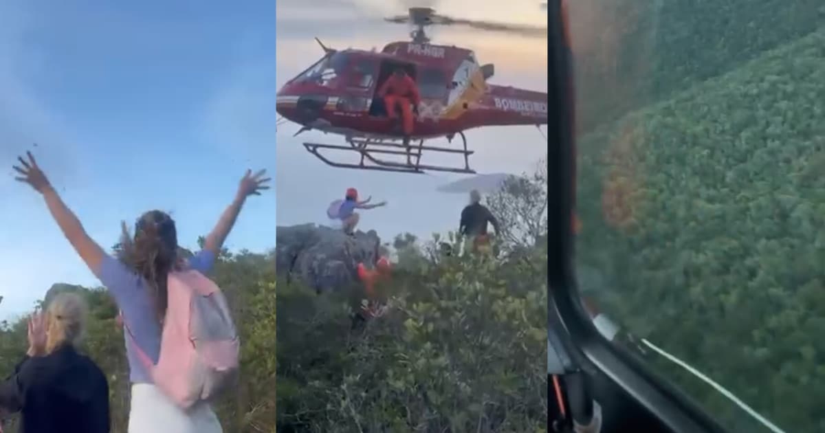 Turista se perde em trilha de Florianópolis e encontra quatro mulheres também perdidas