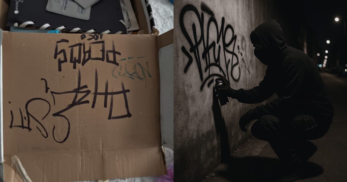 Pichador é detido em SC e acumula R$ 63 mil em multas por vandalismo