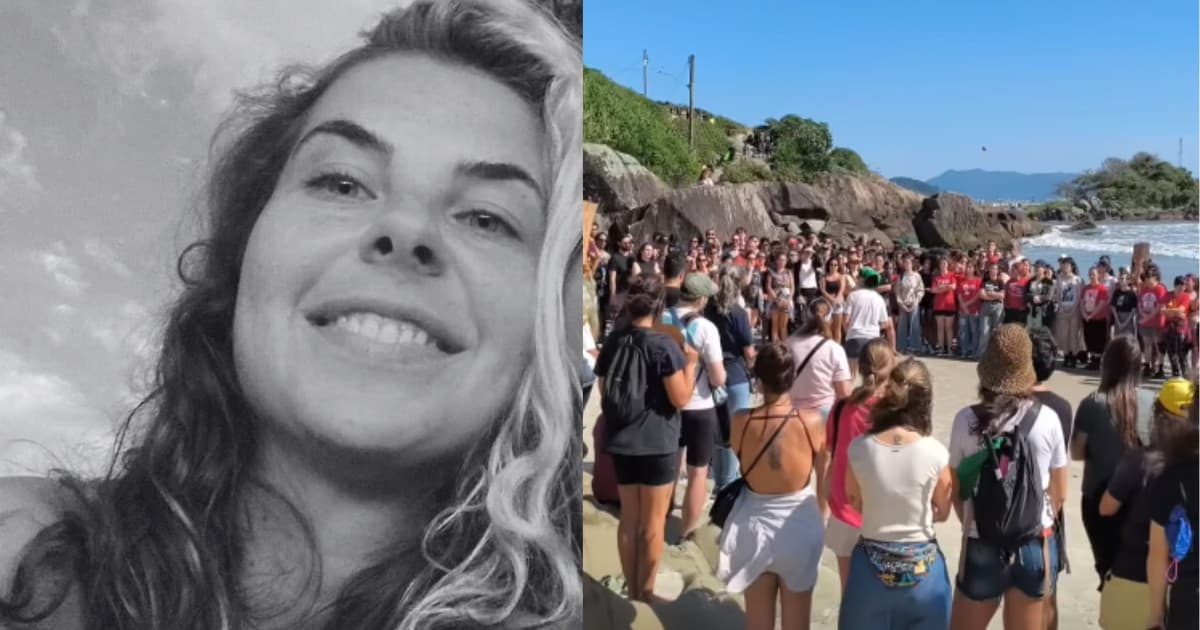 Manifestação pede justiça por estudante morta em Florianópolis: “tinha um coração enorme”