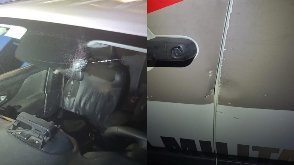 Homem tenta tomar arma de policial e acaba baleado em Joinville