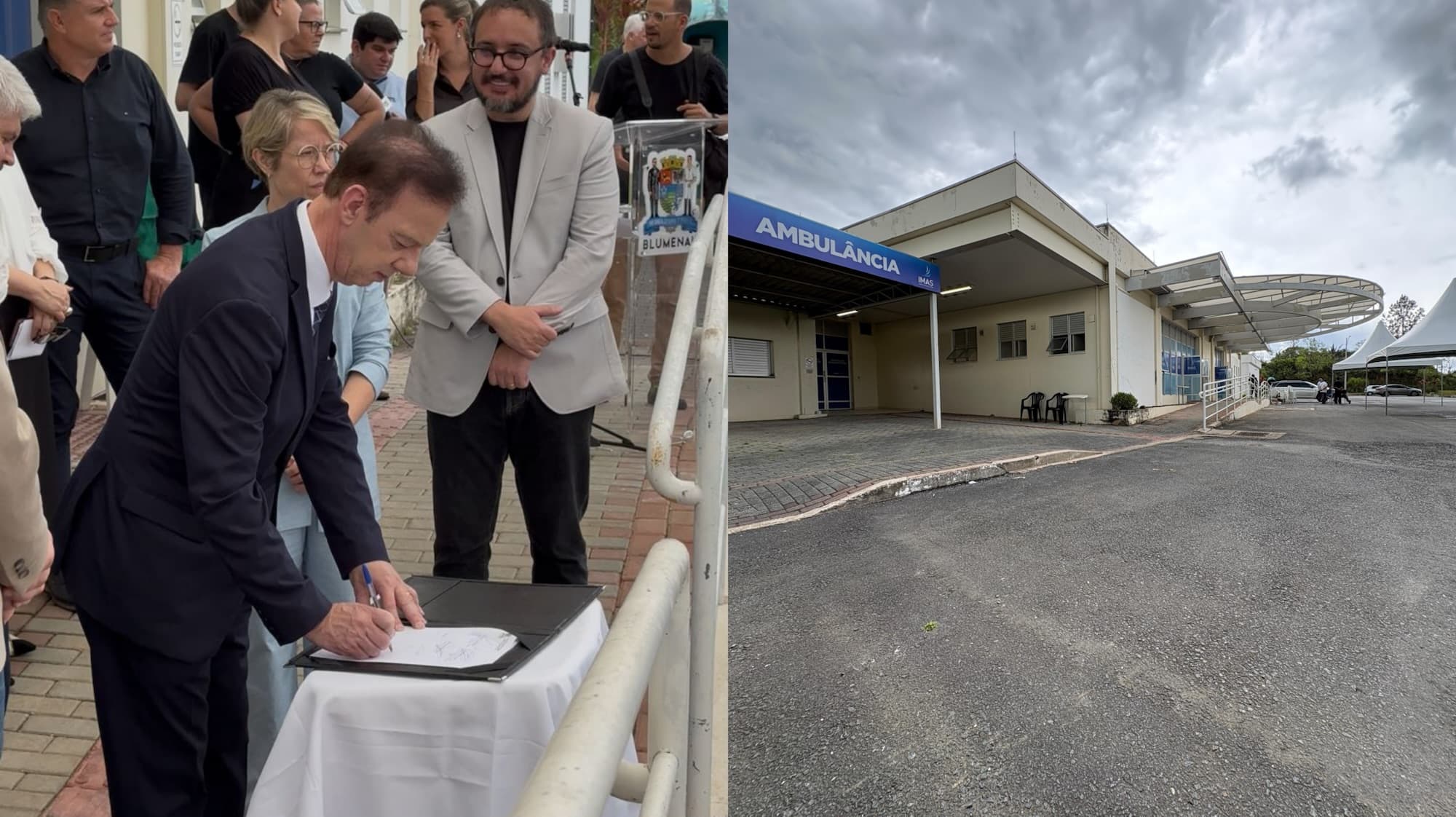 Deputado Ismael garante R$ 10 milhões para reabertura histórica do Hospital da Furb em Blumenau
