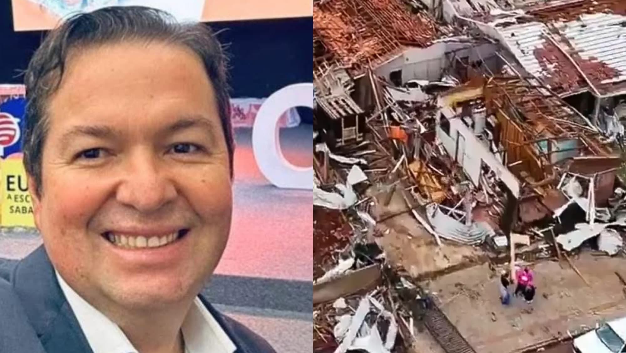 Após ajudar vítimas do tornado no PR, pastor catarinense morre em grave acidente