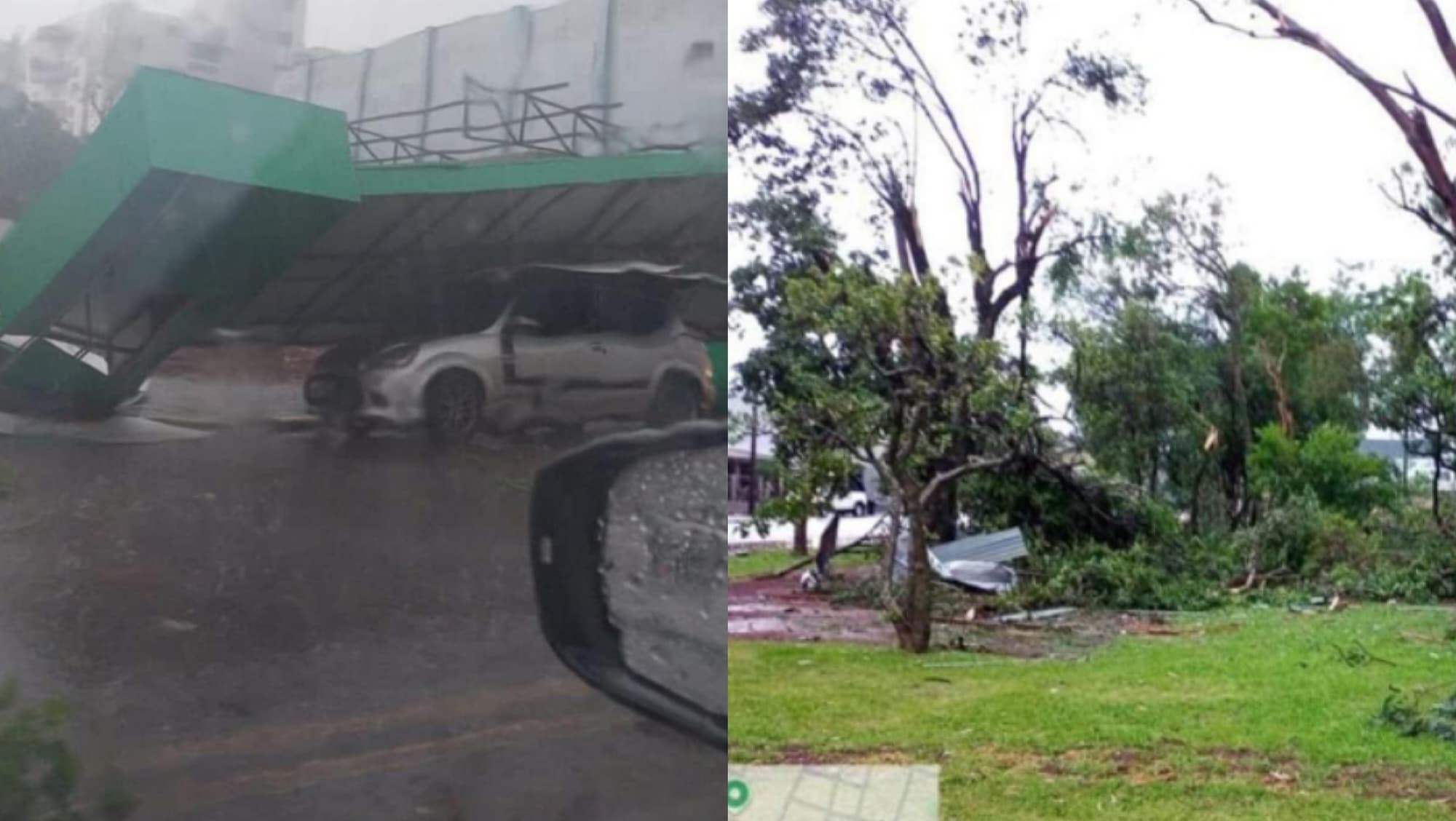 Tempestade severa deixa rastro de destruição em Xanxerê (SC)