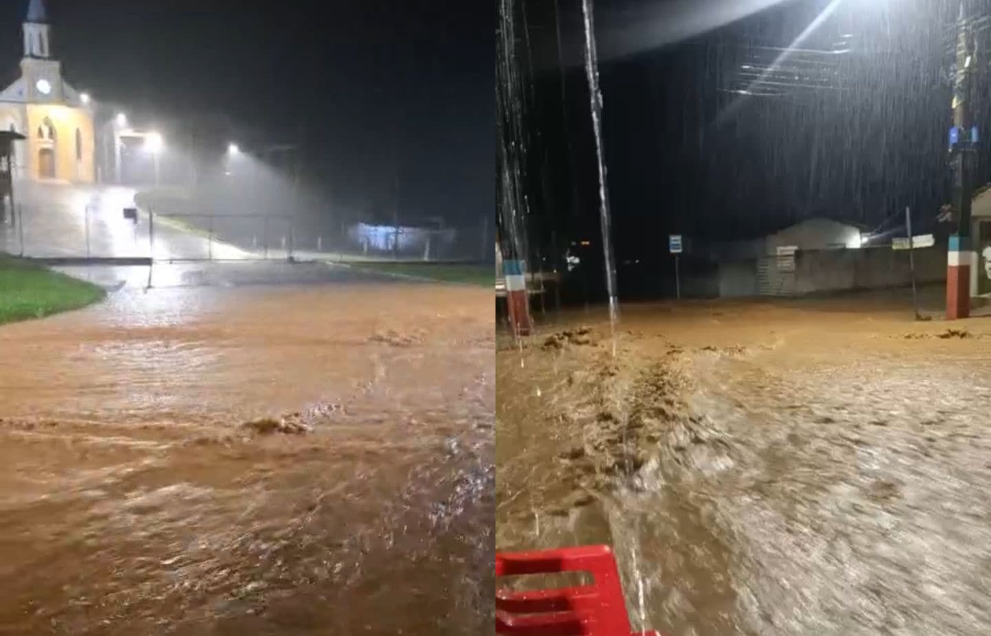 URGENTE: Defesa Civil emite alerta vermelho para Navegantes e Blumenau