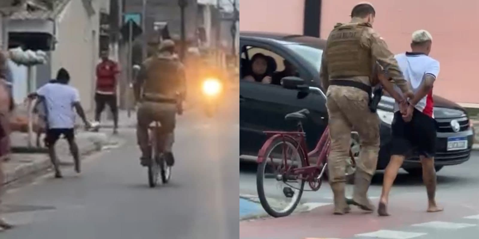 “Não importa o jeito, importante é pegar!”: morador vê fuga, empresta bicicleta e instiga ação da PMSC