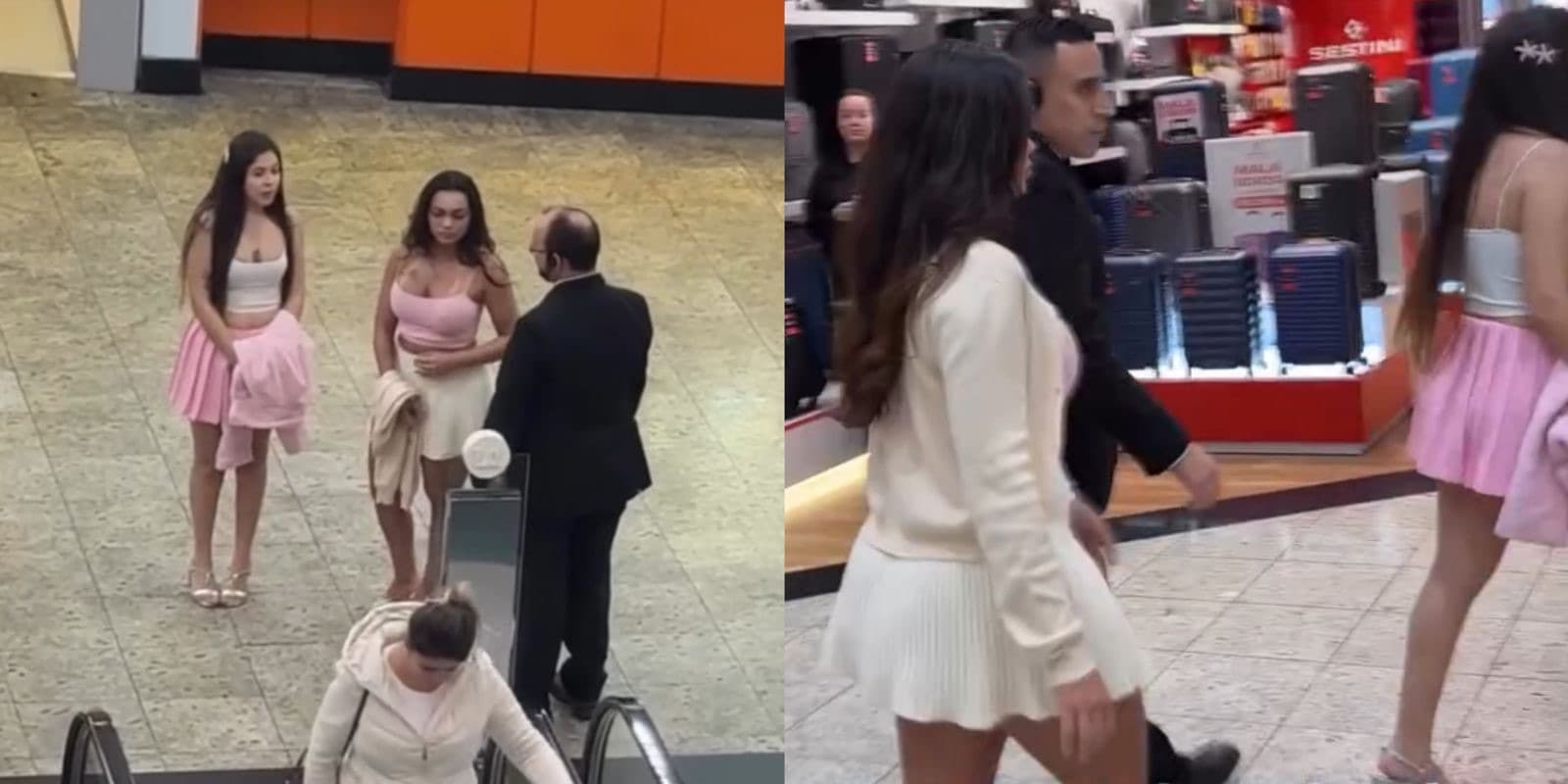 Atriz pornô e amiga são expulsas de shopping em Balneário Camboriú
