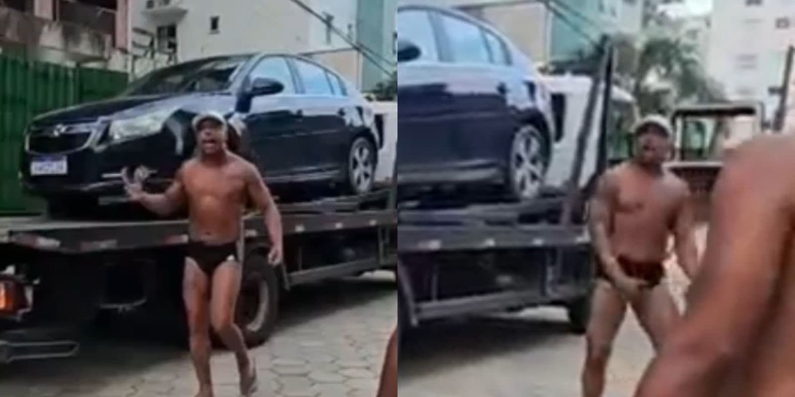 Baiano se revolta ao ter carro guinchado no litoral catarinense: “eu não autorizei!”