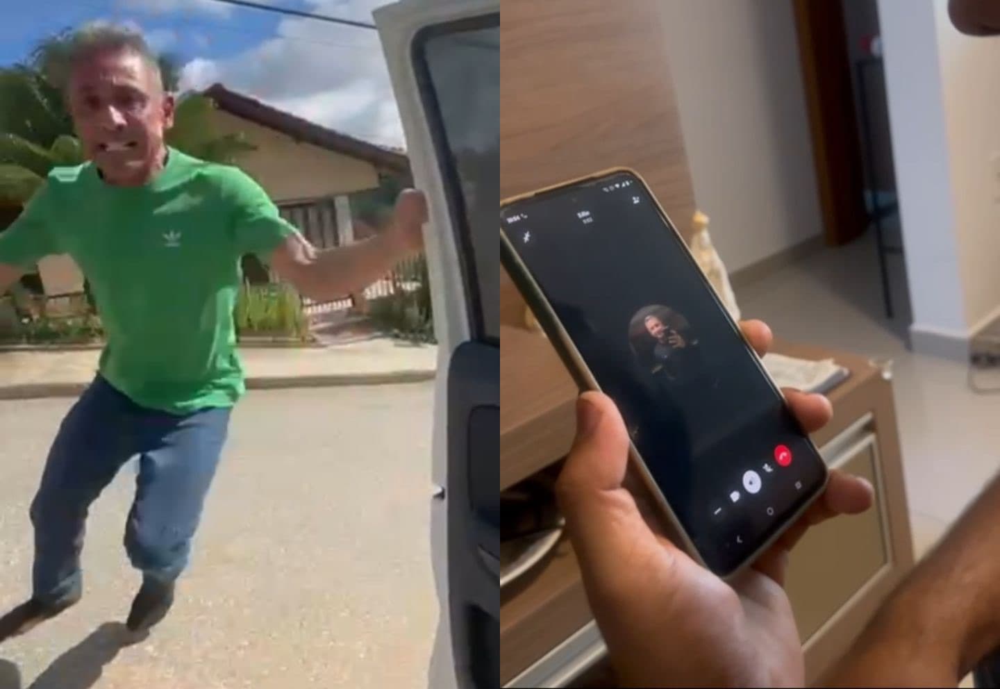 Filha expõe o pai após ser agredida ao fazer descoberta chocante em Brusque; VÍDEO