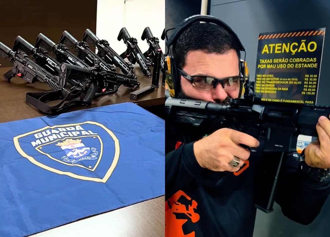 “É pra picar vagabundo”: vereador de Itajaí rebate críticas após destinar armas para a GM