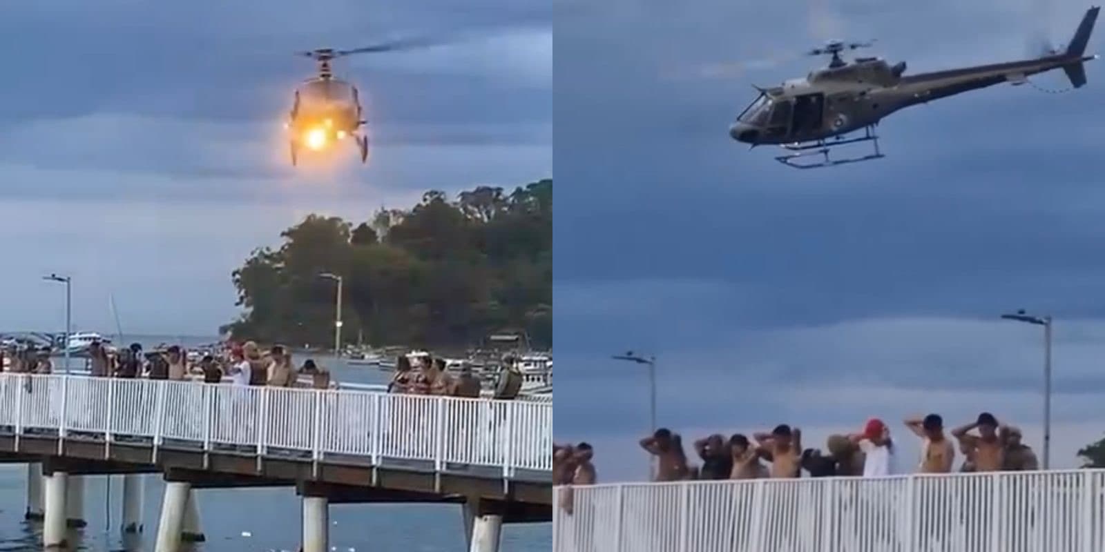 PMSC acaba com “maconhódromo” em trapiche no Litoral Catarinense