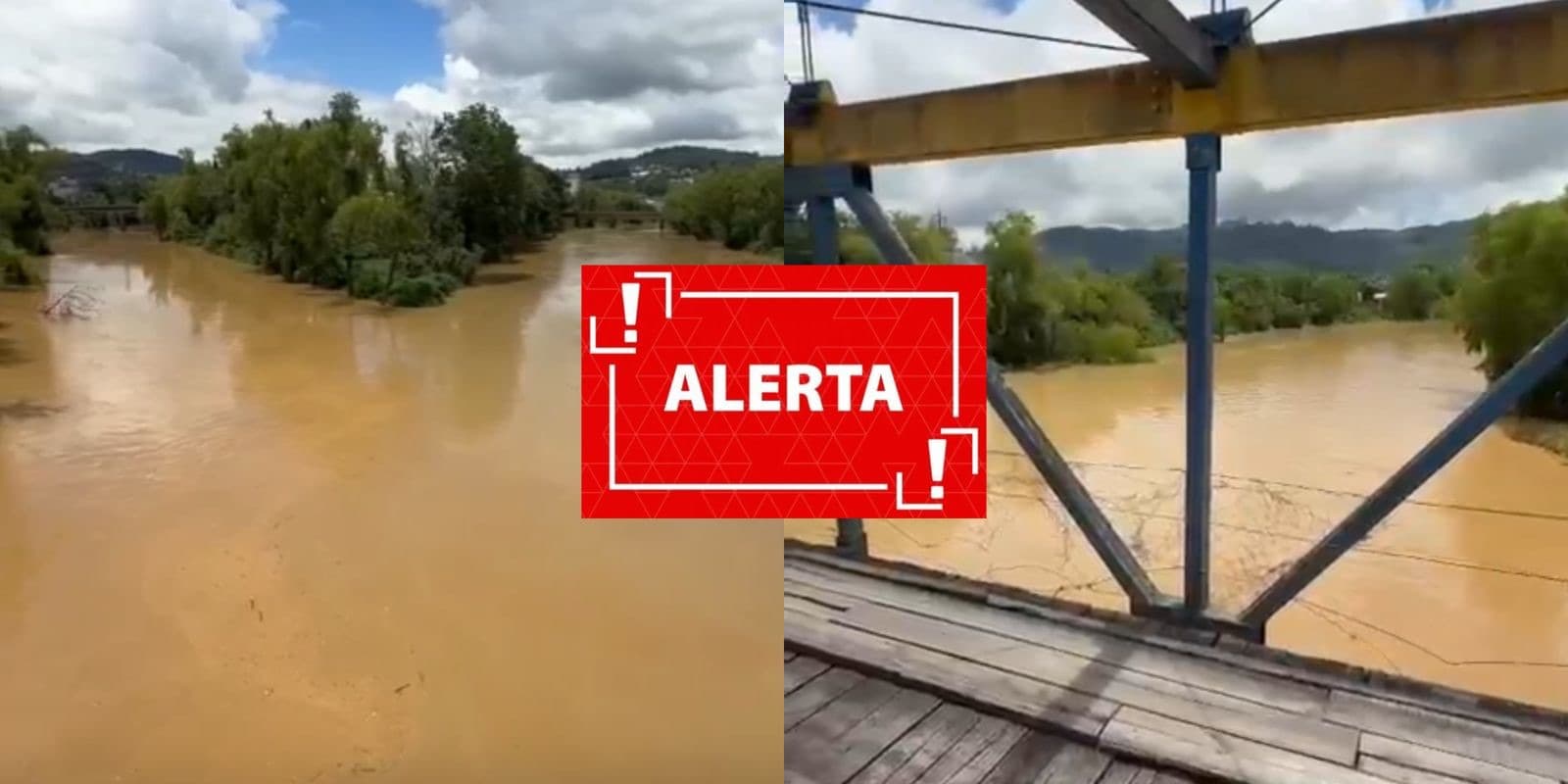 Chuvas extremas em SC: Defesa Civil fecha barragens e emite novo alerta vermelho
