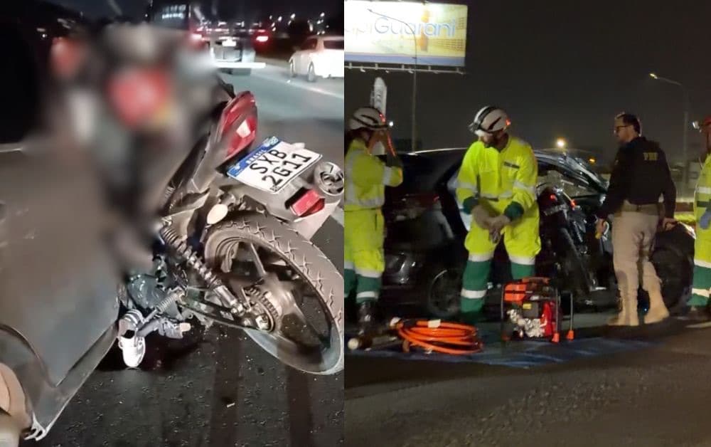Tragédia em Tijucas: motociclista morre após moto “entrar” em carro na BR-101