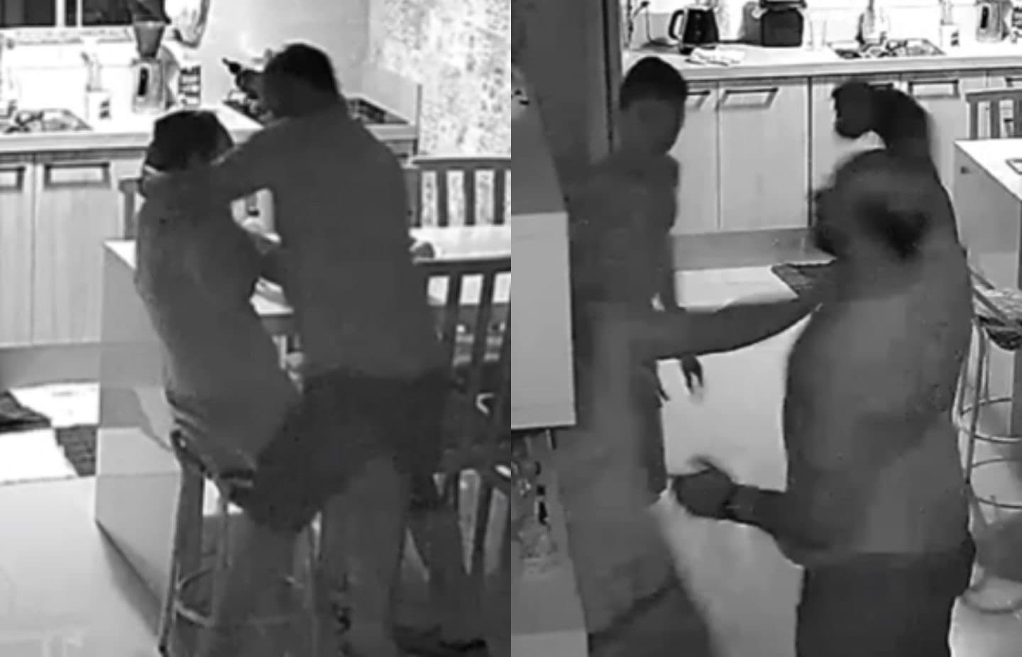 Madrugada de terror em Tijucas: homem invade casa, tenta enforcar ex e leva facada do filho
