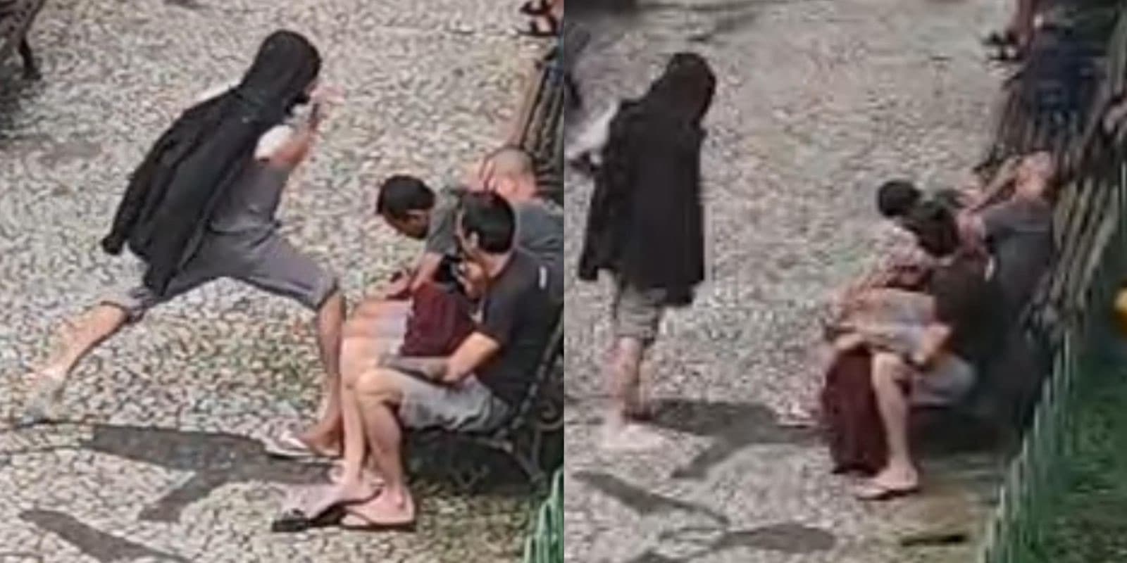 “Sou o demonhão”: morador de rua agride e humilha andarilhos em Florianópolis
