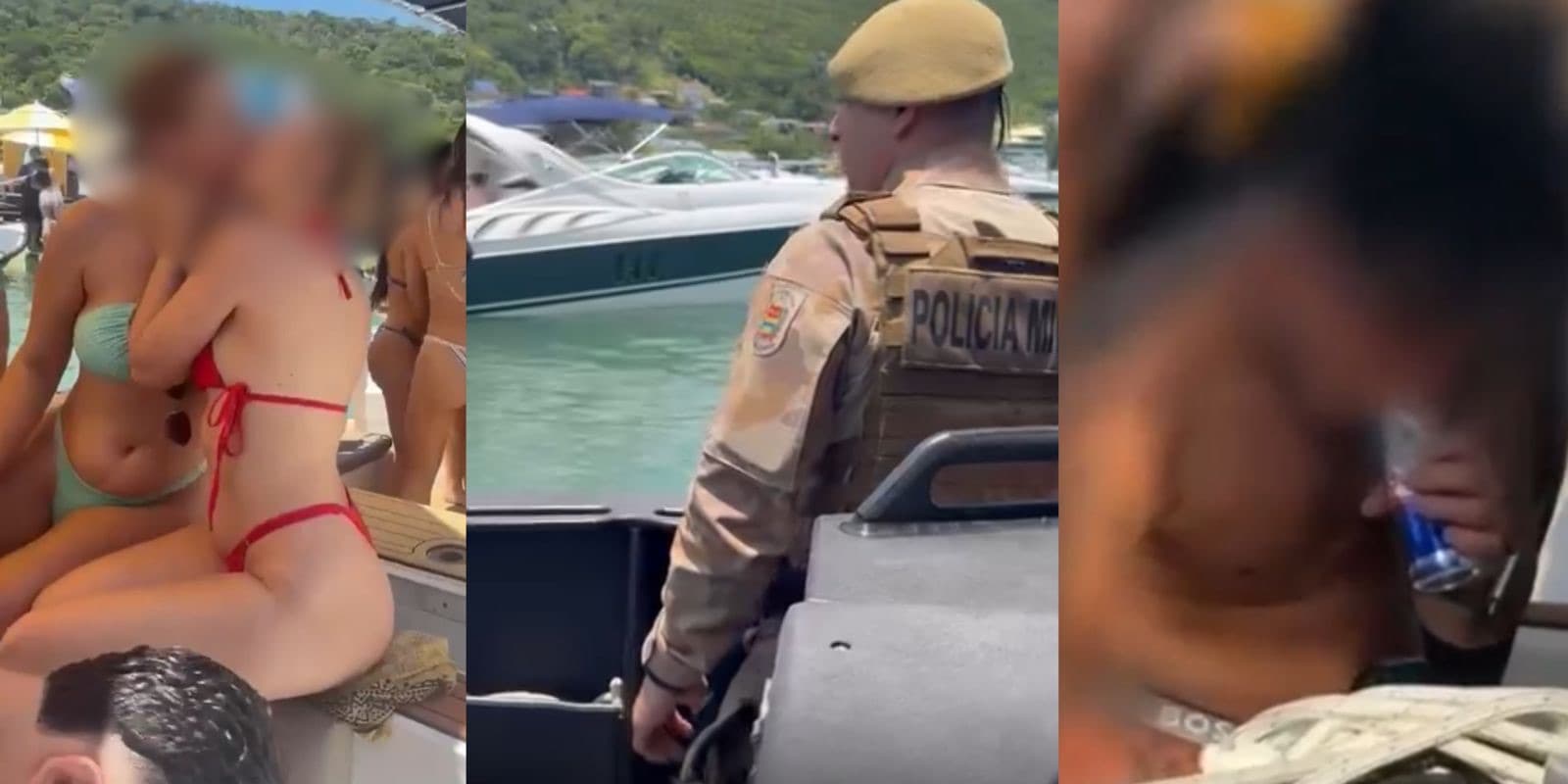 “Acabou a farra”: operação no Caixa D”Aço visa devolver praia catarinense às famílias