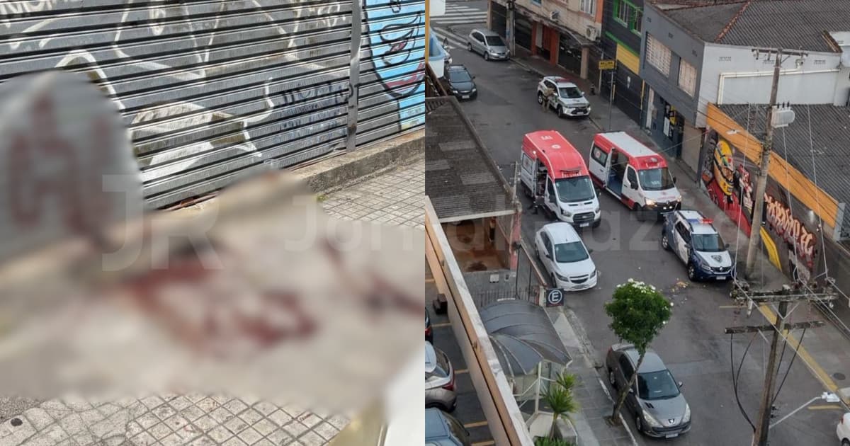 Morador de rua é assassinado a facadas no centro de Florianópolis; andarilho é o principal suspeito