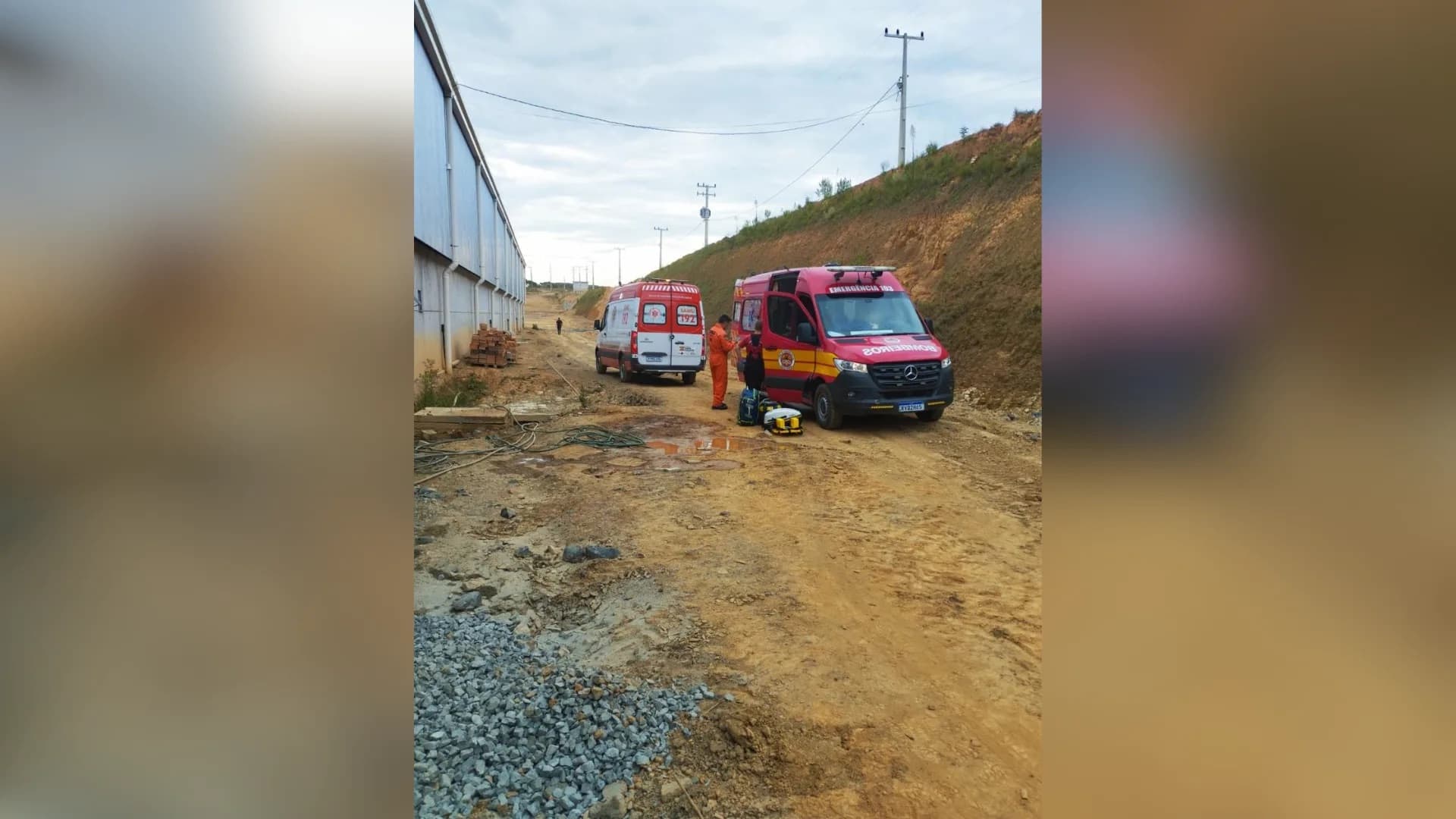 Explosão de caldeira deixa trabalhador com 60% do corpo queimado em SC