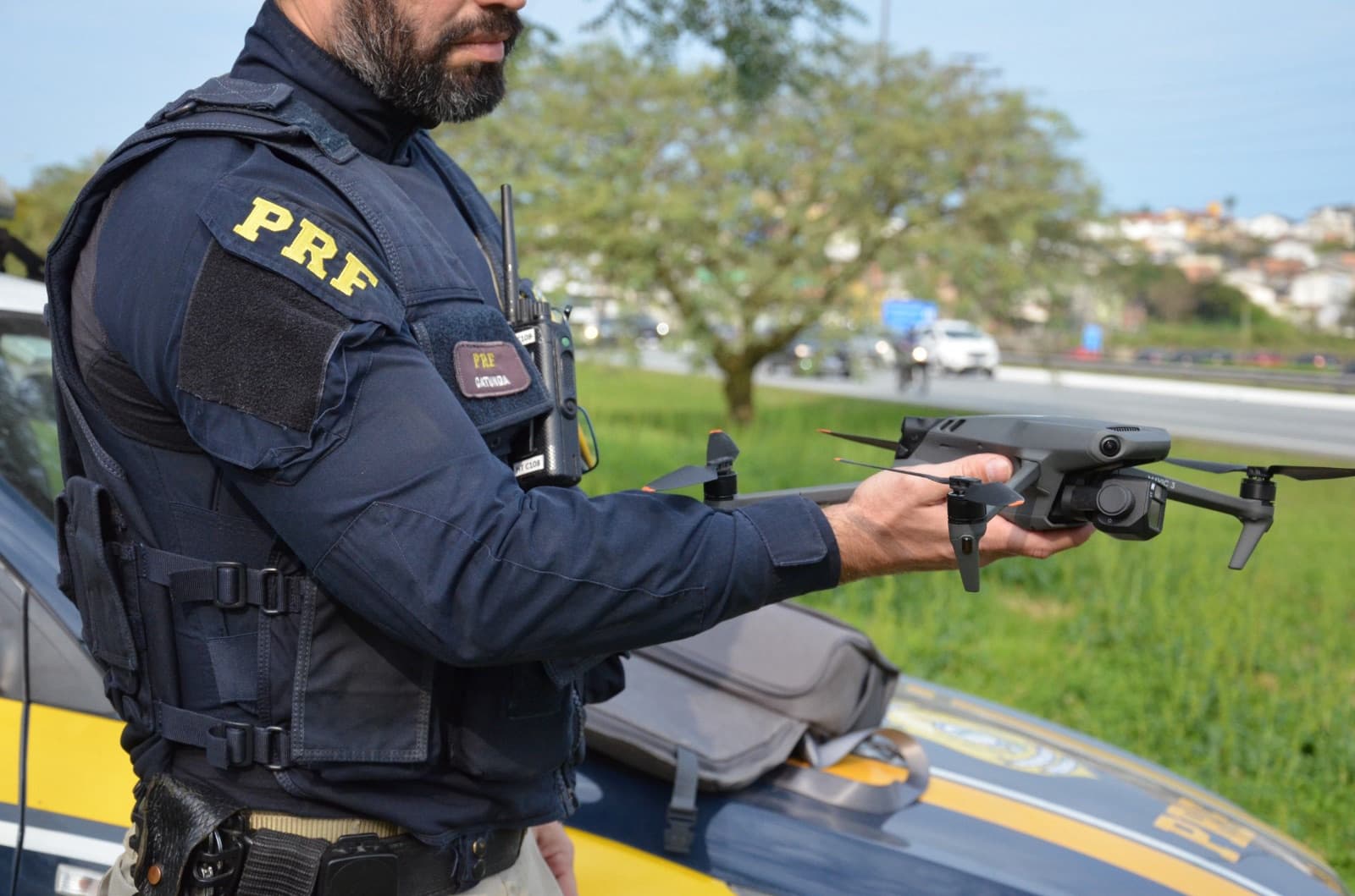 “Passa nada”: PRF usa drones para multar motoristas nas rodovias de SC