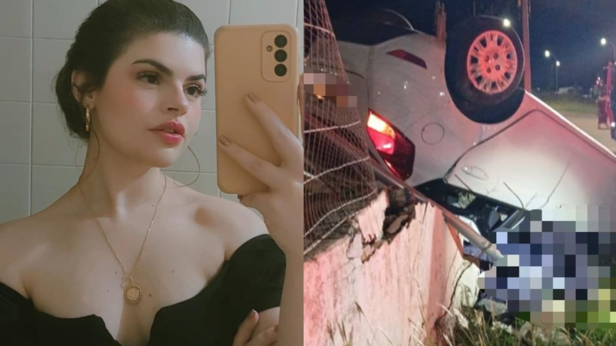 Jovem morre após capotamento em grave acidente na BR-470