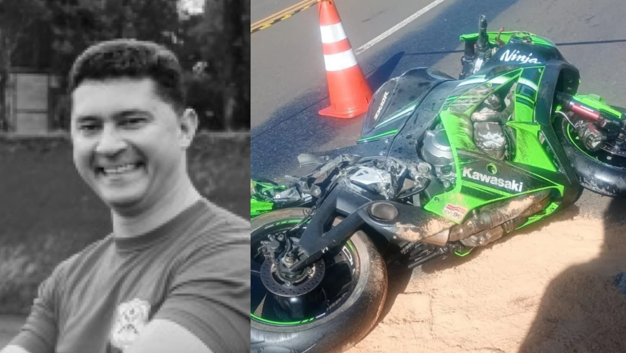 Bombeiro Voluntário morre em grave acidente de moto na SC-135