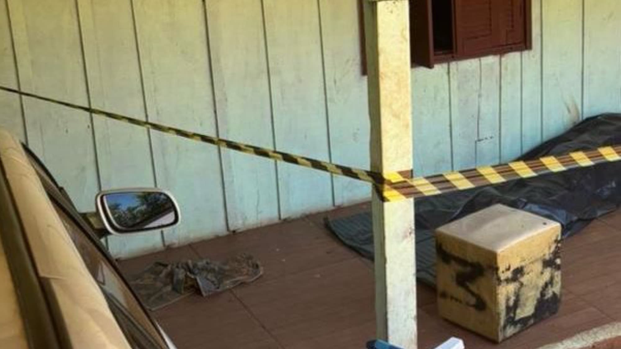 Homem é executado a tiros enquanto tomava chimarrão em casa