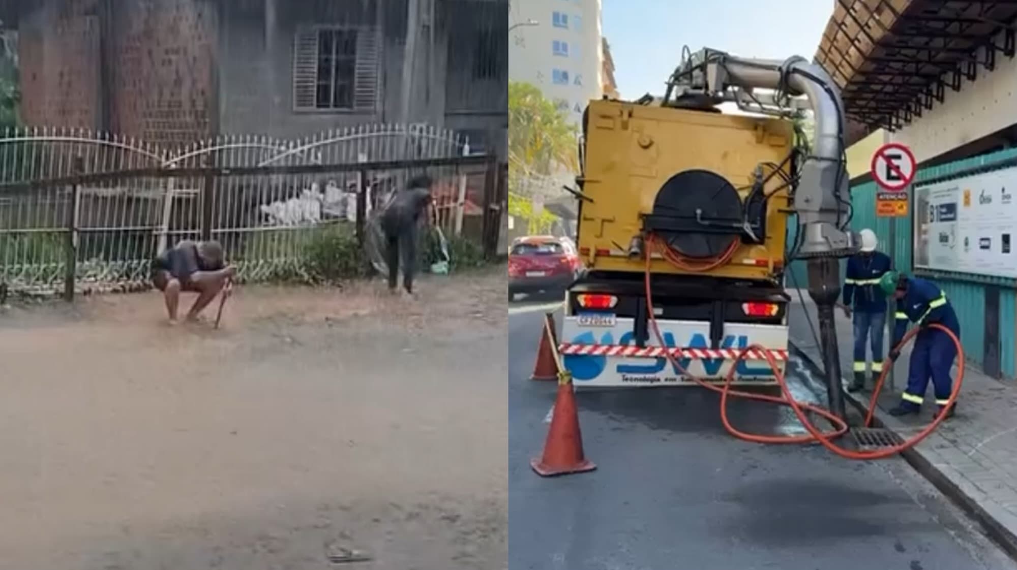 Caminhão moderno impede alagamentos em SC: “todas as cidades deveriam fazer isso!”