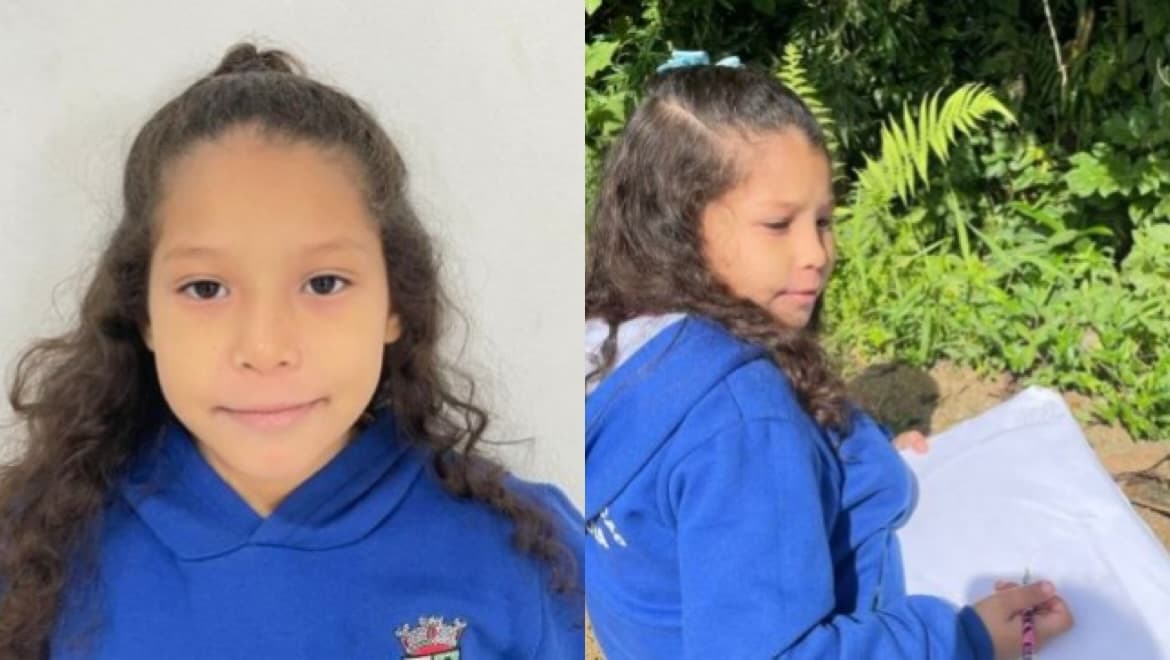 “O céu ganhou uma estrela”: Professores prestam última homenagem à aluna de 9 anos que morreu em SC