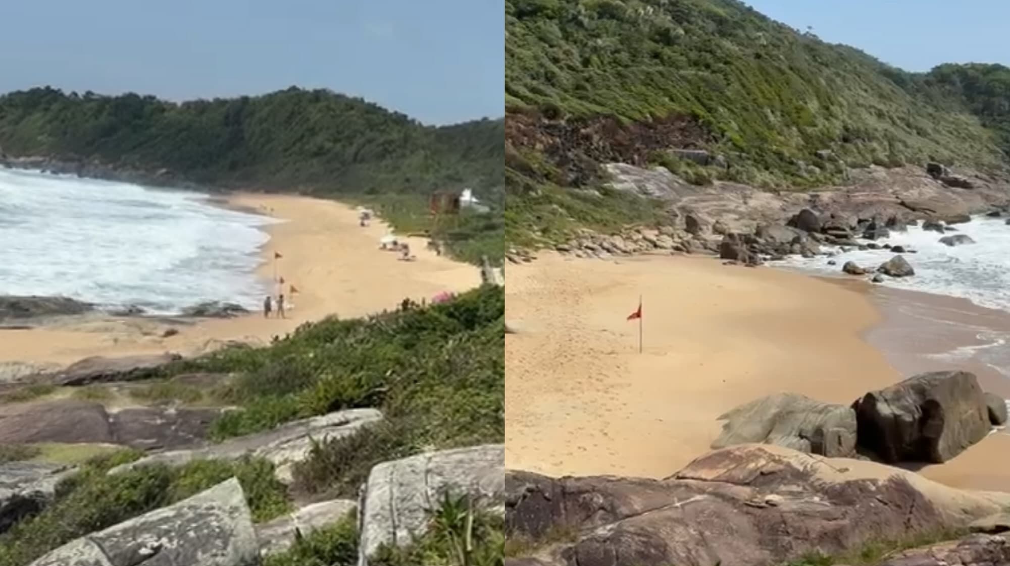 Ficar nu na Praia do Pinho não é crime, decide justiça após decreto em BC