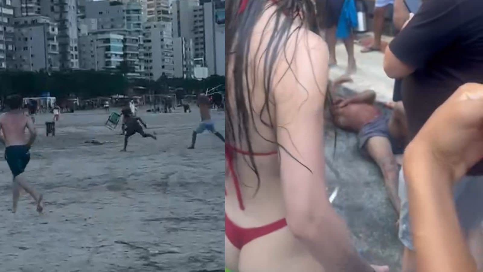 Balneário Camboriú tem “arrastão do bem” após suposto assalto: “pega nóia!”