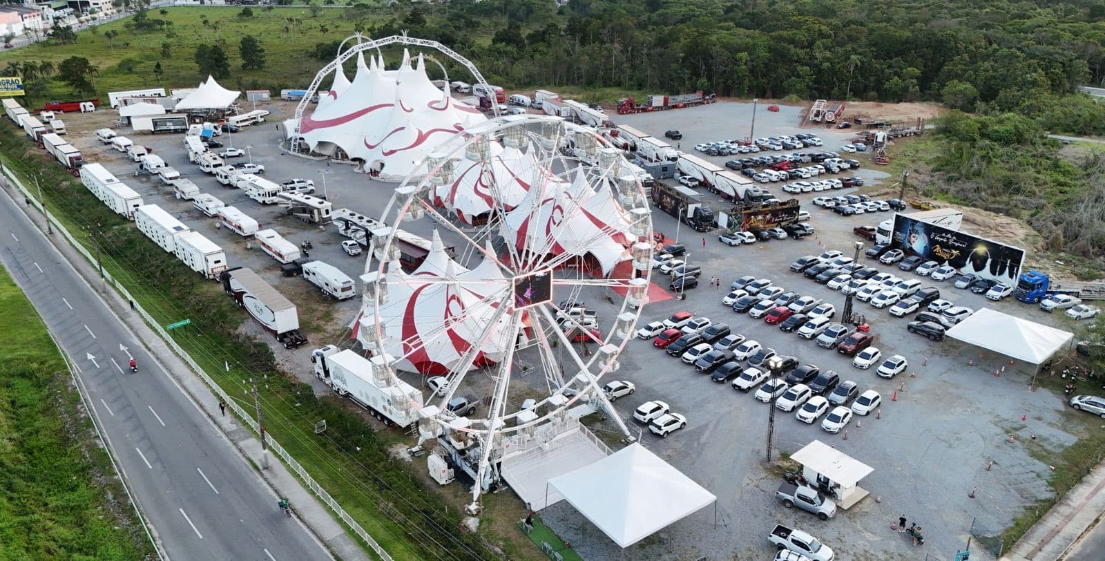 Maior espetáculo itinerante da América Latina, Mirage Circus encanta Balneário Camboriú