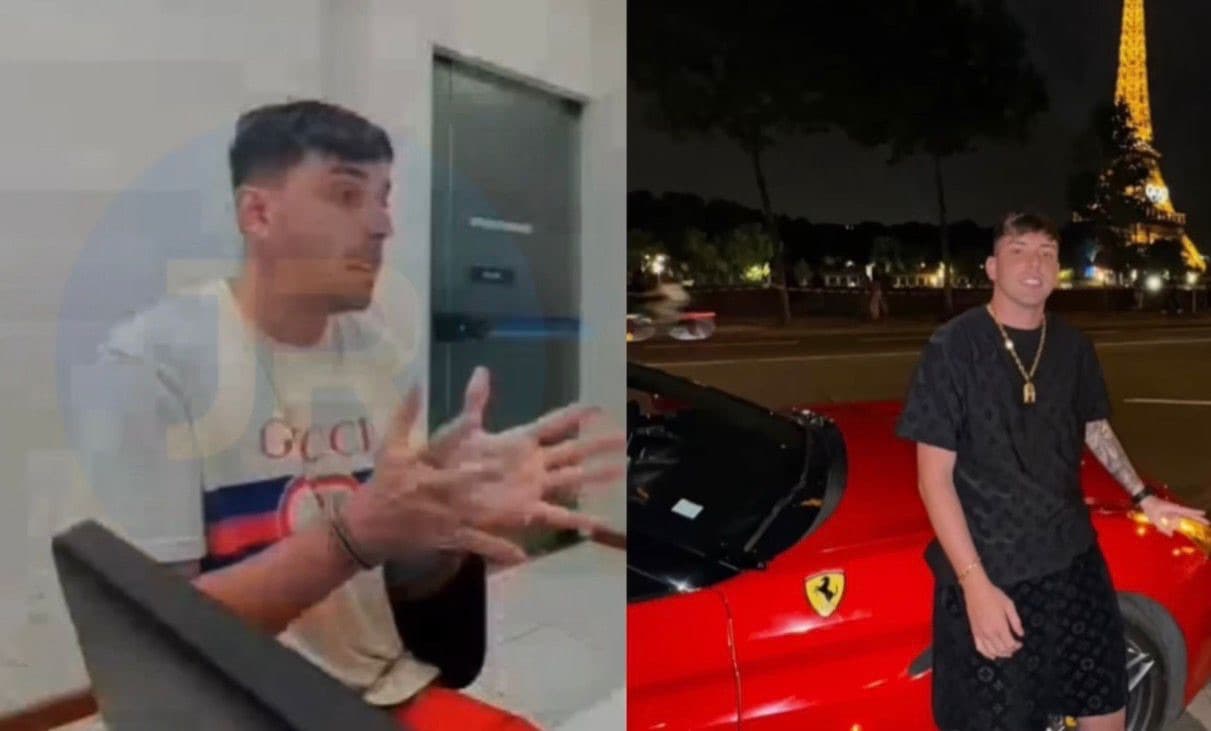 “Eu tava fumando um baseado e acabei premiado”: preso por tráfico em Itapema diz ser influencer