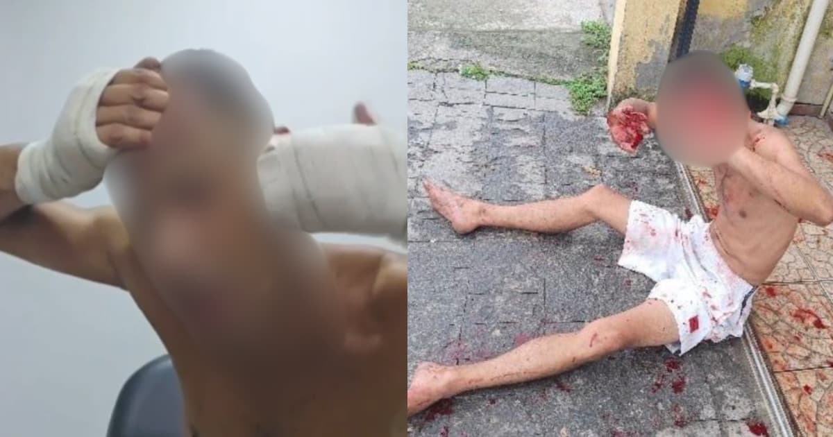 “Avisa o diabo!”: após ser esfaqueado pela ex, homem é preso e surta na delegacia em Itajaí