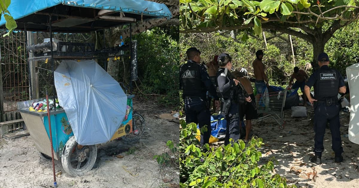 “Sabor especial”: Prefeitura de Florianópolis descobre acampamento de ambulantes ilegais