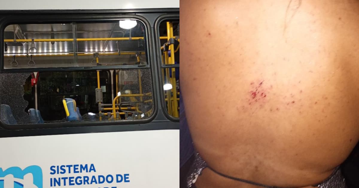 “Ele tava surtado”: jovem ataca passageiros, é expulso e quebra vidro de coletivo em Florianópolis