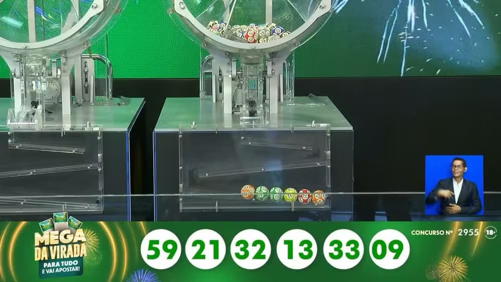 Mega da Virada sorteia prêmio recorde de R$ 1,09 bilhão