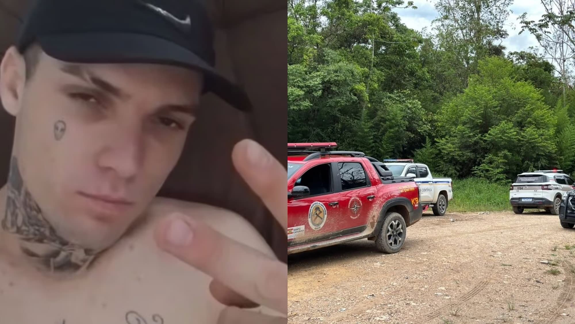 Jovem é encontrado morto com 18 tiros e corpo parcialmente queimado em Navegantes