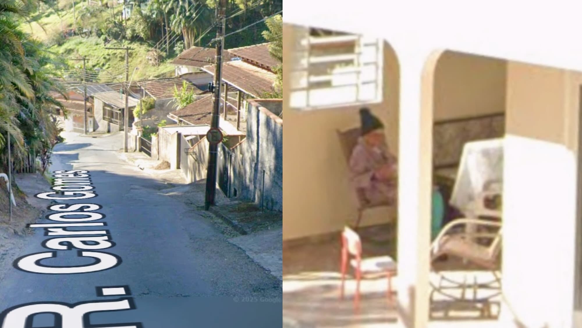 Avó falecida aparece em imagem do Google Maps e emociona netos em SC