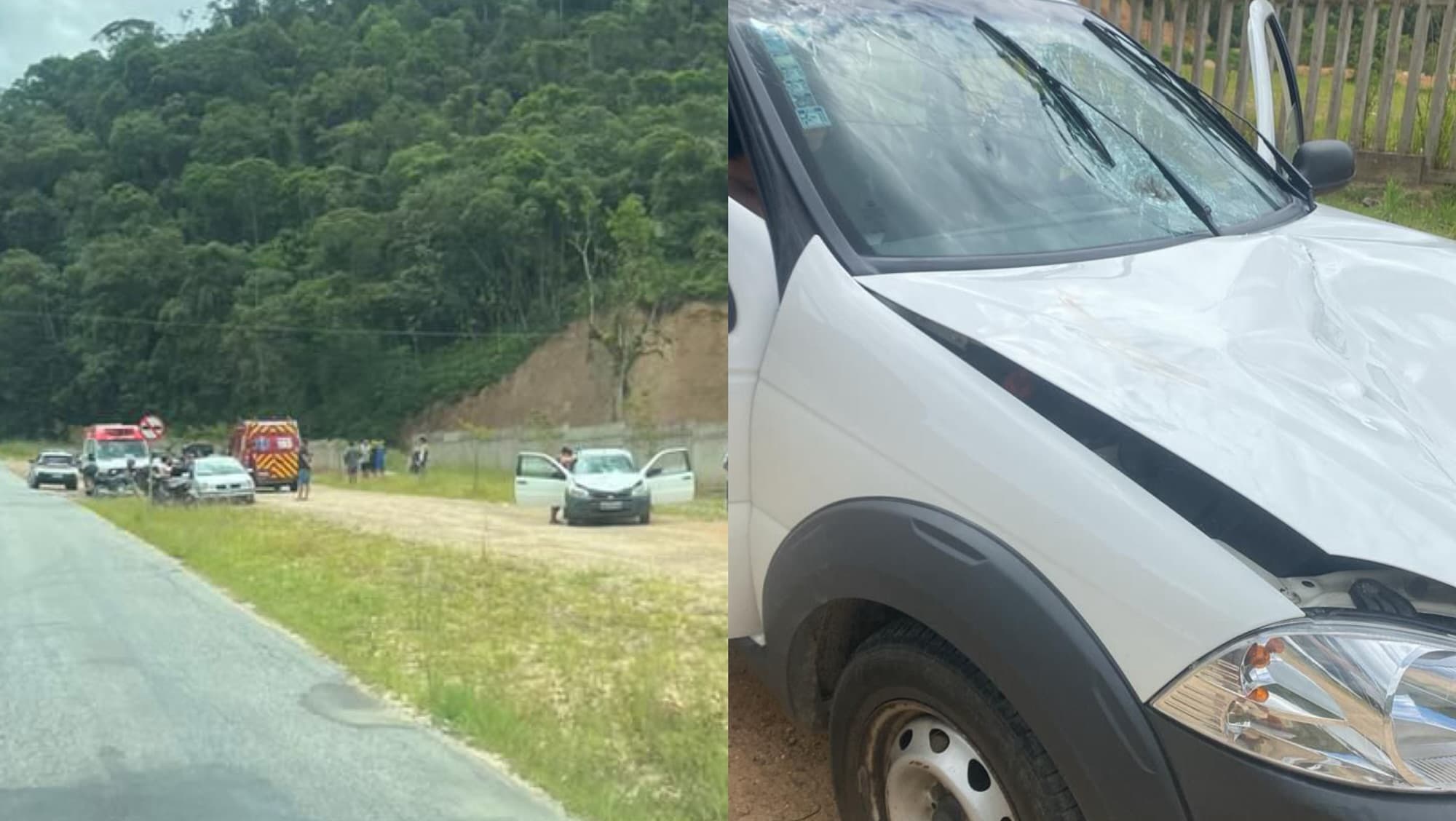 Atropelamento deixa dois adolescentes de 14 anos em estado grave no Vale do Itajaí